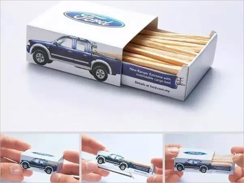 日本火柴紙盒包裝設(shè)計(jì)——火柴盒與汽車造型的完美結(jié)合！