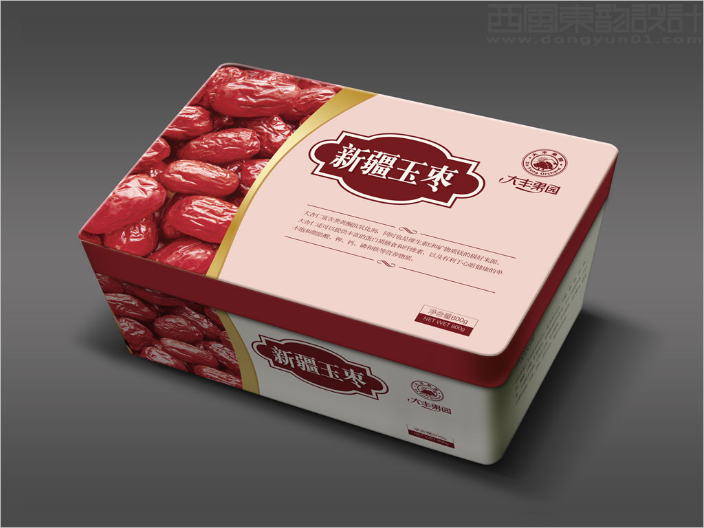 北京鵬力達食品有限公司大豐果園新疆玉棗包裝設(shè)計