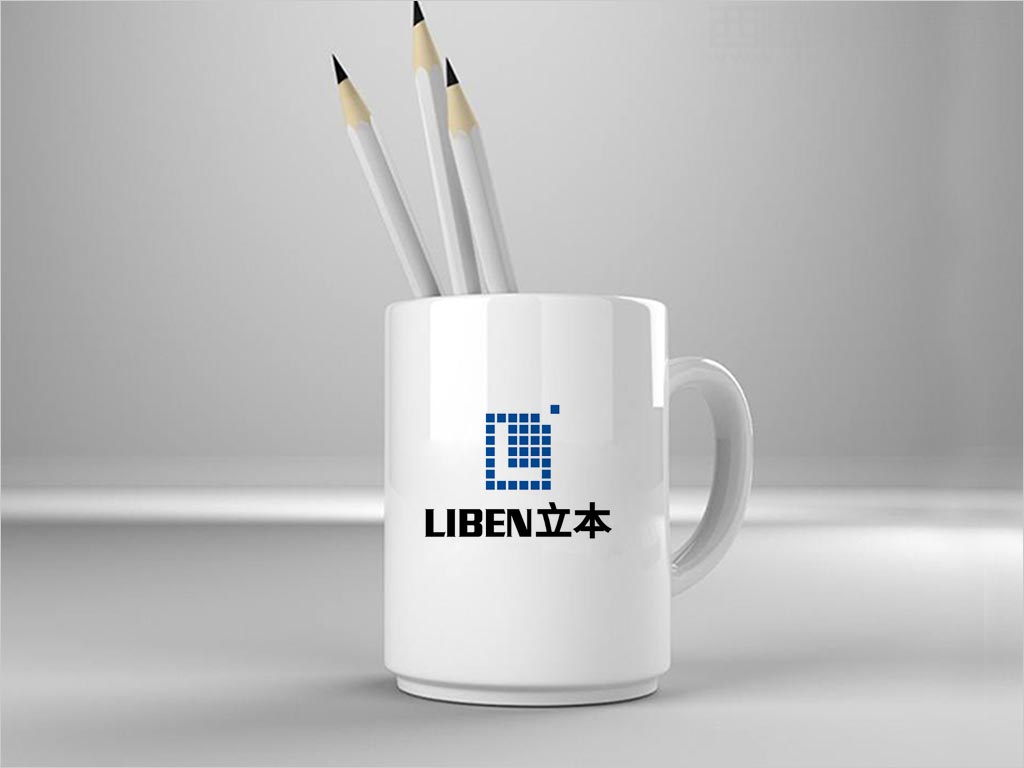 北京立本企業(yè)管理公司標志設(shè)計應(yīng)用效果之一