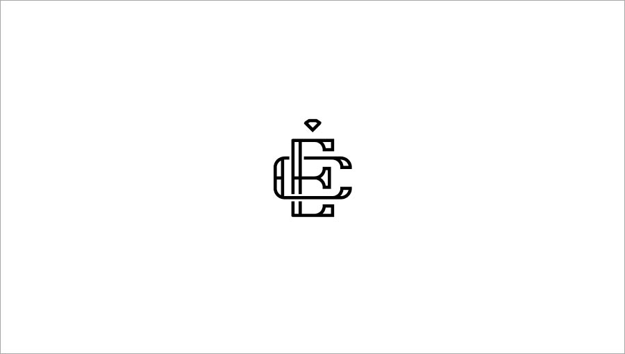現(xiàn)代婚禮logo設計