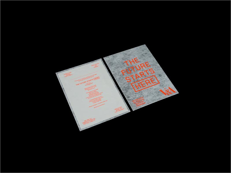 V＆A博物館的《未來從這里開始》展覽文件，威廉姆森·柯蘭工作室