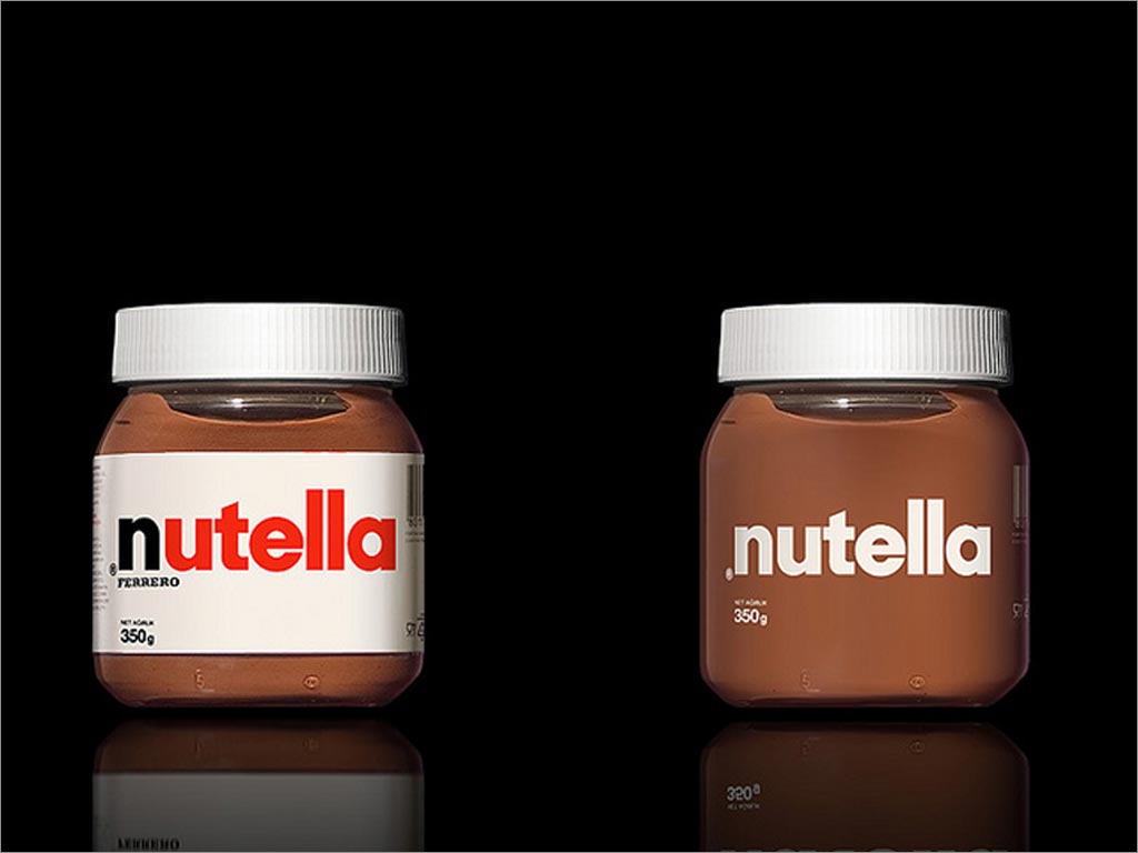 nutella巧克力醬包裝設計 nutella巧克力醬包裝設計