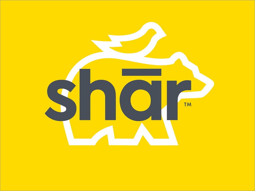 美國shar零食品牌logo設(shè)計