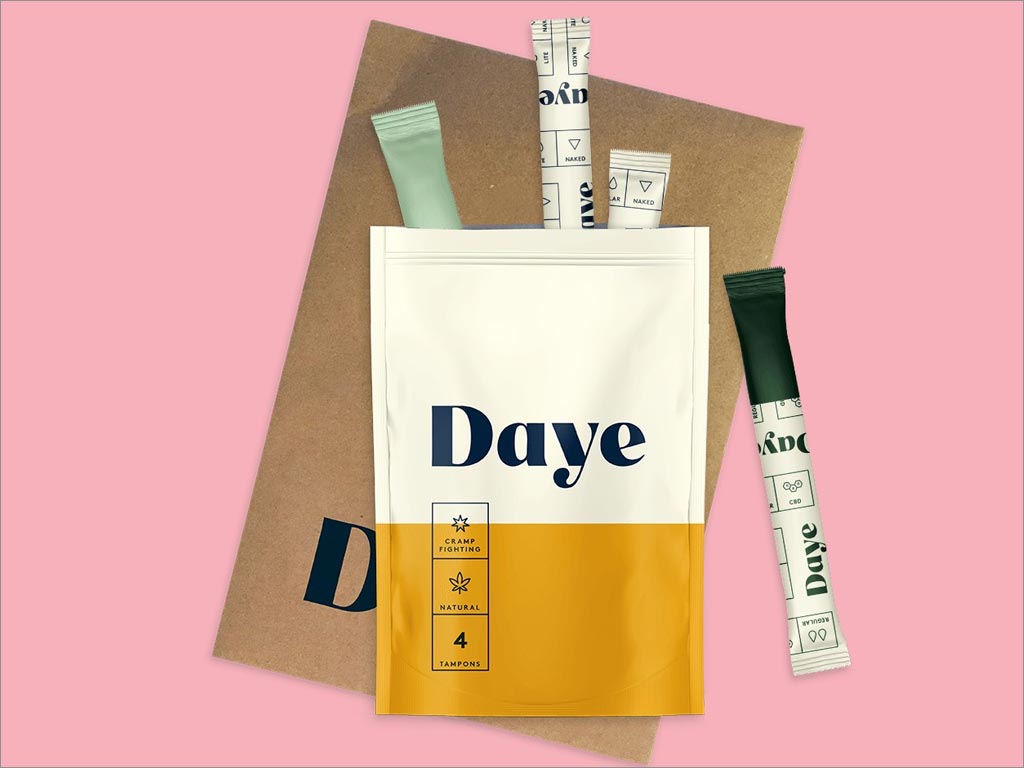 英國Daye衛(wèi)生棉條包裝設(shè)計(jì)