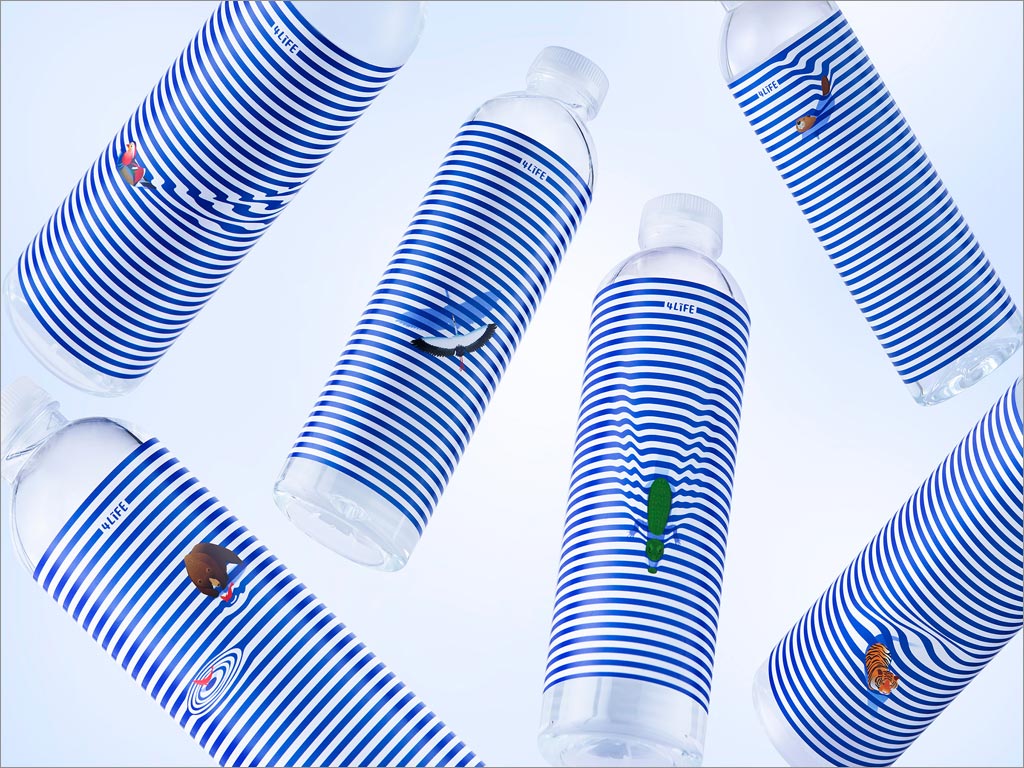 4Life礦泉水包裝設(shè)計之實物照片