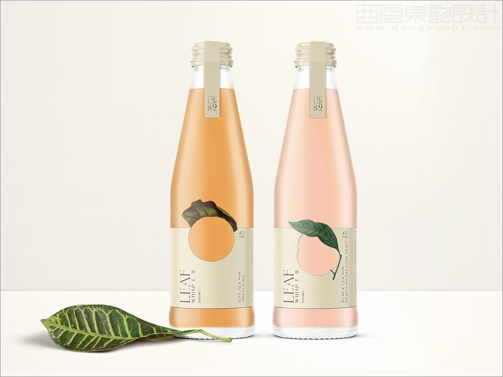 Leaf Whisper有機(jī)茶飲料包裝設(shè)計