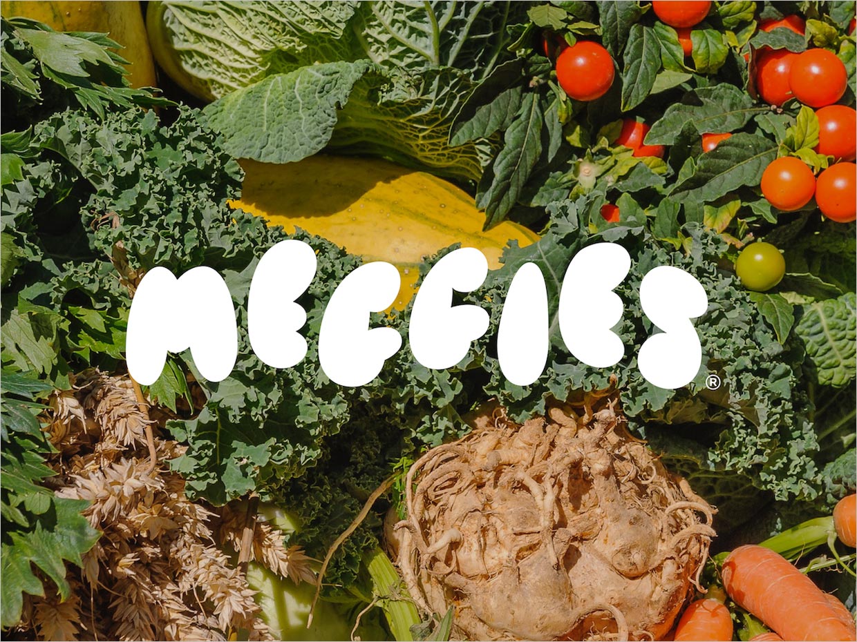 美國Meggies蔬菜農(nóng)產(chǎn)品logo設(shè)計(jì)