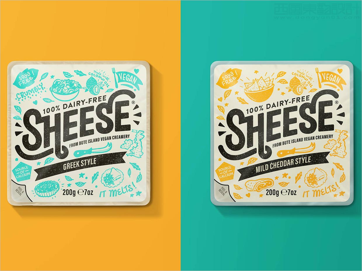 Sheese！純素奶酪包裝設(shè)計不一定要那么好！