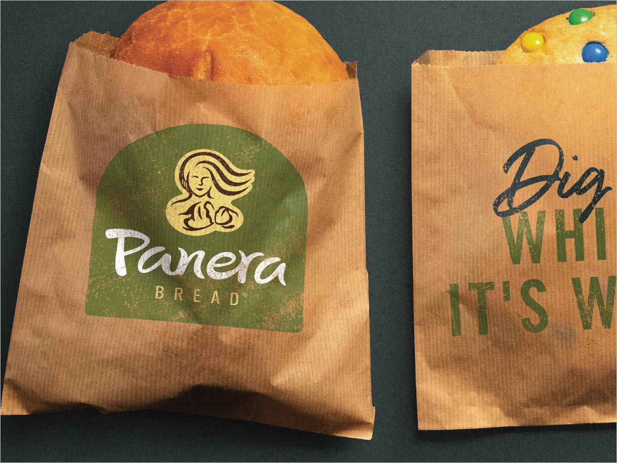 美國Panera面包包裝設計
